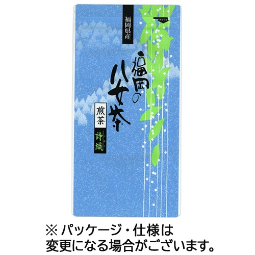 宇治の露製茶　JAふくおか八女　福岡の八女茶　煎茶　詩織　100g　1袋（ご注文単位1袋）【直送品】