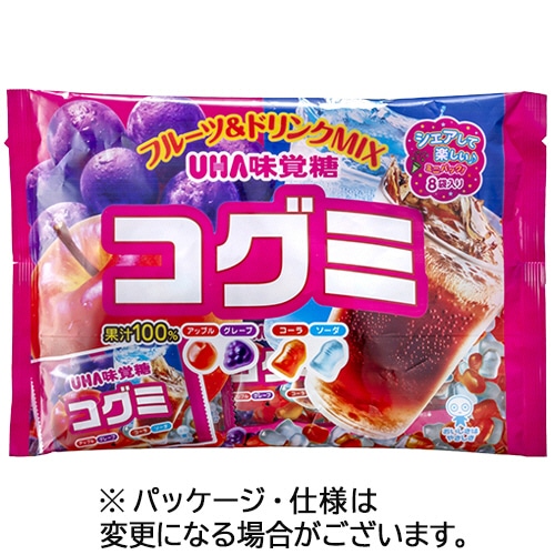 UHA味覚糖　コグミ　ファミリーパック　128g　1パック（ご注文単位1パック）【直送品】