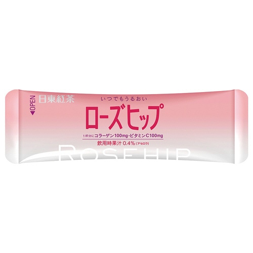 三井農林 日東紅茶 いつでもうるおいローズヒップ スティック 1パック(8本)(ご注文単位1パック)【直送品】