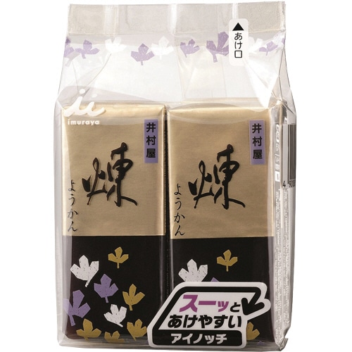 井村屋　ミニようかん　煉　58g／本　1セット（24本：4本×6パック）（ご注文単位1セット）【直送品】