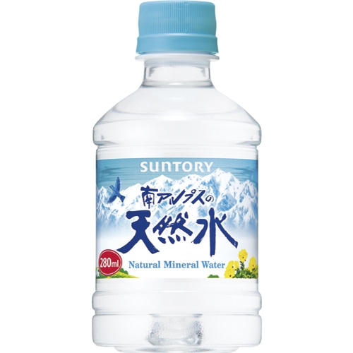 サントリー　天然水　280ml　ペットボトル　1セット（48本：24本×2ケース）（ご注文単位1セット）【直送品】
