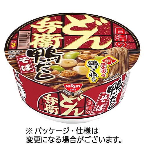 日清食品　日清のどん兵衛　鴨だしそば　104g　1ケース（12食）（ご注文単位1ケース）【直送品】