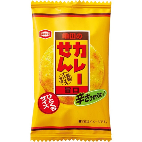 亀田製菓　カレーせんミニ　1箱（50枚）（ご注文単位1箱）【直送品】
