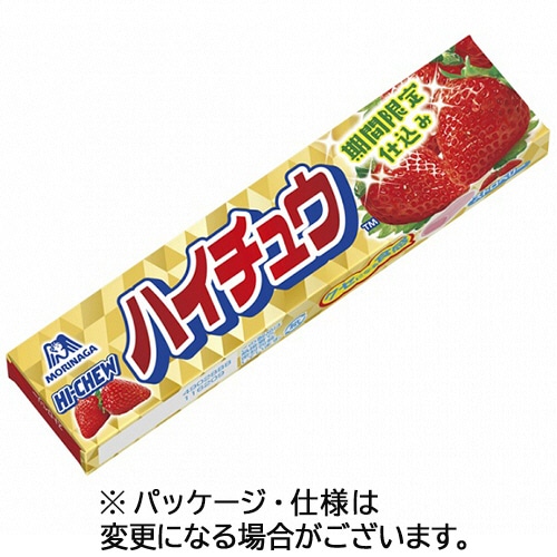 森永製菓　ハイチュウ　ストロベリー　12粒　1セット（12個）（ご注文単位1セット）【直送品】
