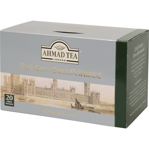 AHMAD　TEA　デカフェアールグレイ　1セット（100バッグ：20バッグ×5箱）（ご注文単位1セット）【直送品】