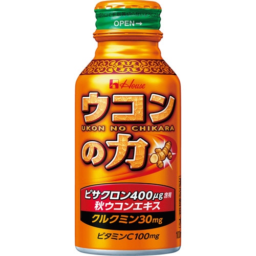 ハウスウェルネスフーズ　ウコンの力　100ml　ボトル缶　1セット（24本：6本×4箱）（ご注文単位1セット）【直送品】