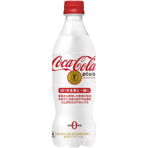 コカ・コーラ プラス 470ml ペットボトル 1セット(48本:24本×2ケース)(ご注文単位1セット)【直送品】