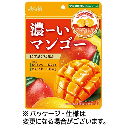アサヒグループ食品　濃ーいマンゴー　80g／袋　1セット（6袋）（ご注文単位1セット）【直送品】