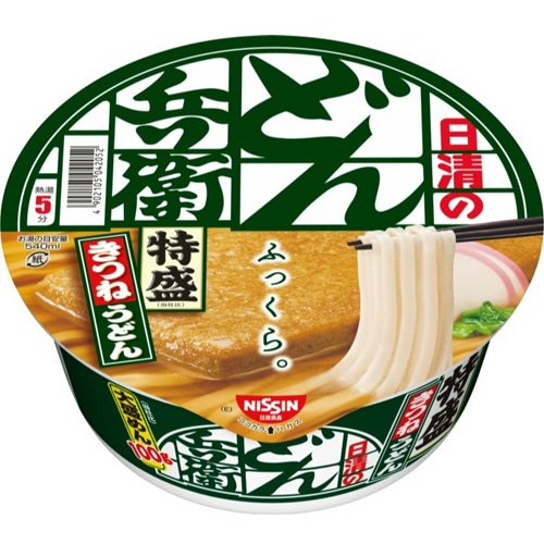 日清食品　日清のどん兵衛　特盛きつねうどん［東］　131g　1ケース（12食）（ご注文単位1ケース）【直送品】