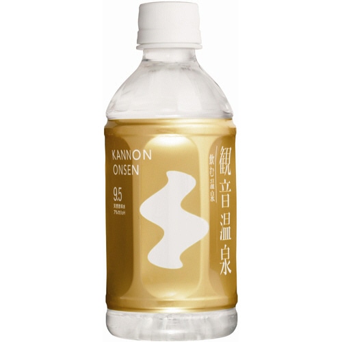 観音温泉 飲む温泉 観音温泉 350ml ペットボトル 1ケース(30本)(ご注文単位1ケース)【直送品】