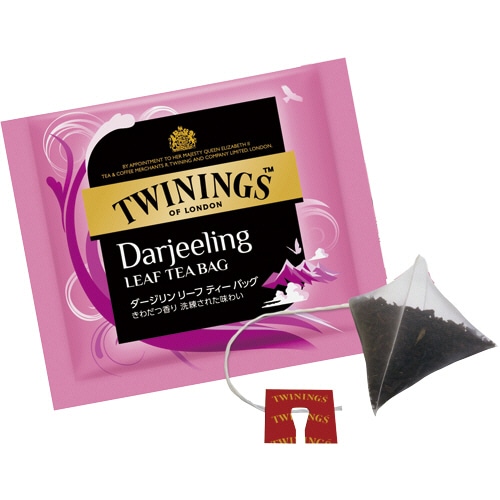 片岡物産 トワイニング 三角リーフティーバッグ ダージリン 1箱(100バッグ)(ご注文単位1箱)【直送品】
