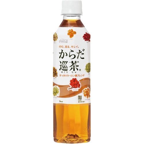 コカ・コーラ　からだ巡茶　410ml　ペットボトル　1セット（48本：24本×2ケース）（ご注文単位1セット）【直送品】