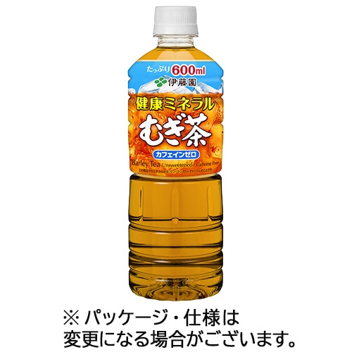 伊藤園　健康ミネラルむぎ茶　600ml　ペットボトル　1セット（48本：24本×2ケース）（ご注文単位1セット）【直送品】