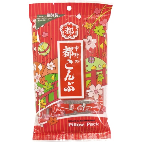 中野物産 都こんぶピロー 50g/パック 1セット(10パック)(ご注文単位1セット)【直送品】