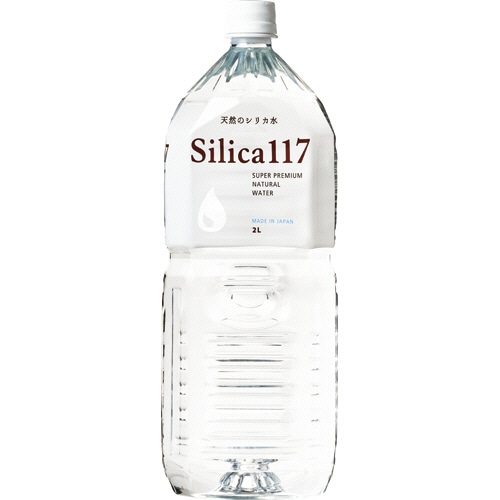 七十七萬石 天然シリカ水 Silica117 2L ペットボトル 1ケース(6本)(ご注文単位1ケース)【直送品】