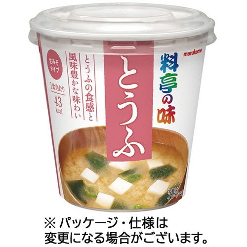 マルコメ カップ 料亭の味 とうふ 23g 1セット(6食)(ご注文単位1セット)【直送品】