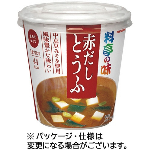 マルコメ カップ 料亭の味 赤だしとうふ 24g 1セット(6食)(ご注文単位1セット)【直送品】