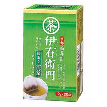 宇治の露製茶　伊右衛門　抹茶入り煎茶ティーバッグ　1セット（240バッグ：20バッグ×12箱）（ご注文単位1セット）【直送品】