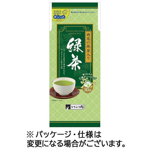 ますぶち園　西尾の抹茶入り緑茶ティーバッグ　1セット（90バッグ：30バッグ×3パック）（ご注文単位1セット）【直送品】