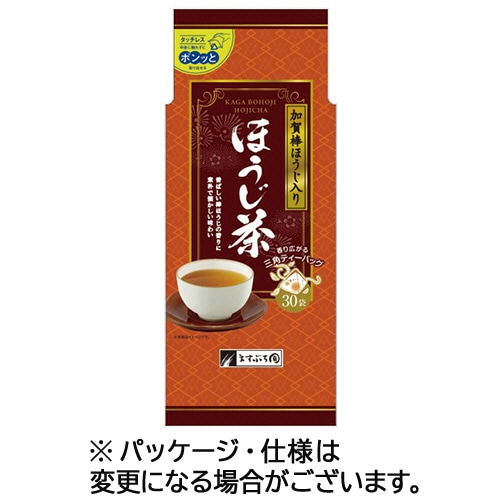ますぶち園　加賀棒ほうじ茶入りほうじ茶ティーバッグ　1セット（90バッグ：30バッグ×3パック）（ご注文単位1セット）【直送品】