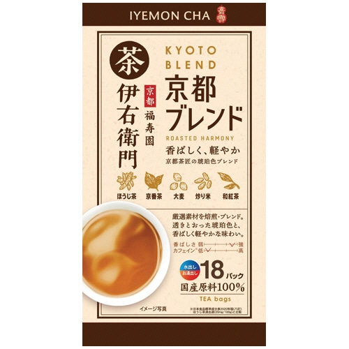 宇治の露製茶　伊右衛門　京都ブレンドティーパック　1セット（54パック：18パック×3袋）（ご注文単位1セット）【直送品】