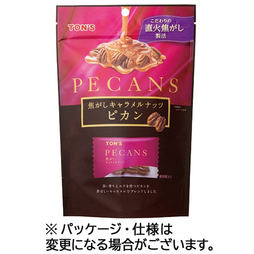 東洋ナッツ食品 焦がしキャラメルナッツ ピカン 70g 1セット(8パック)(ご注文単位1セット)【直送品】