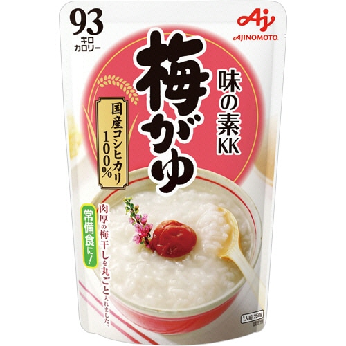 味の素　味の素KKおかゆ　梅がゆ　250g　1セット（27パック）（ご注文単位1セット）【直送品】