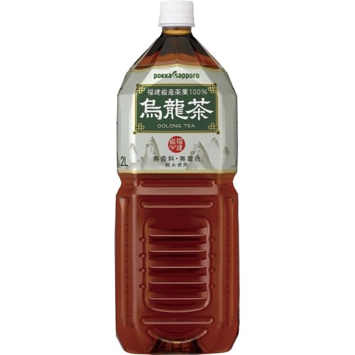 ポッカサッポロ　烏龍茶　2L　ペットボトル　1ケース（6本）（ご注文単位1ケース）【直送品】