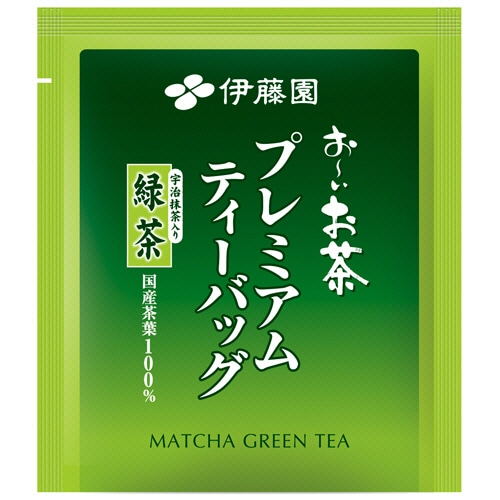 伊藤園 おーいお茶 プレミアムティーバッグ 宇治抹茶入り緑茶 1セット(300バッグ:50バッグ×6箱)(ご注文単位1セット)【直送品】