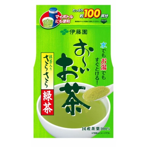 伊藤園　さらさらとける　おーいお茶抹茶入り緑茶　80g／パック　1セット（6パック）（ご注文単位1セット）【直送品】