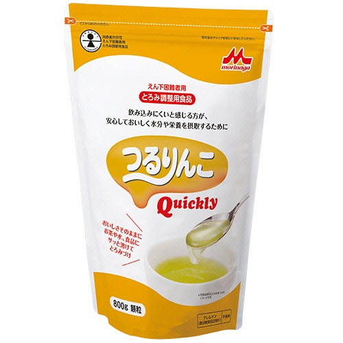 森永乳業　つるりんこQuickly（クイックリー）　800g　1セット（3パック）（ご注文単位1セット）【直送品】
