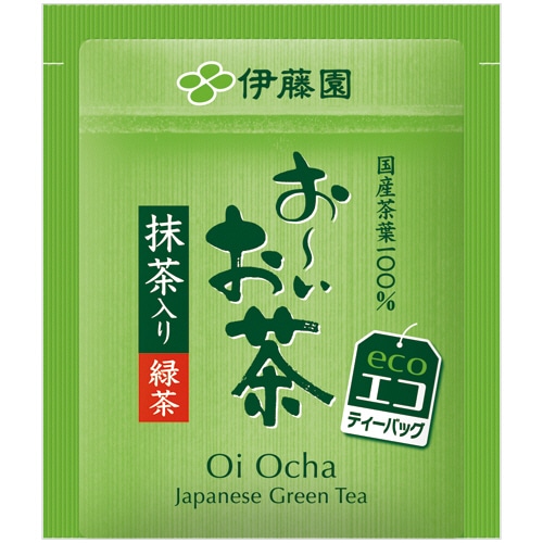 伊藤園　おーいお茶　抹茶入り緑茶　エコティーバッグ　1セット（60バッグ：20バッグ×3箱）（ご注文単位1セット）【直送品】