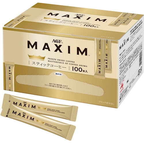 味の素AGF　マキシム　スティックコーヒー　1セット（600本：100本×6箱）（ご注文単位1セット）【直送品】