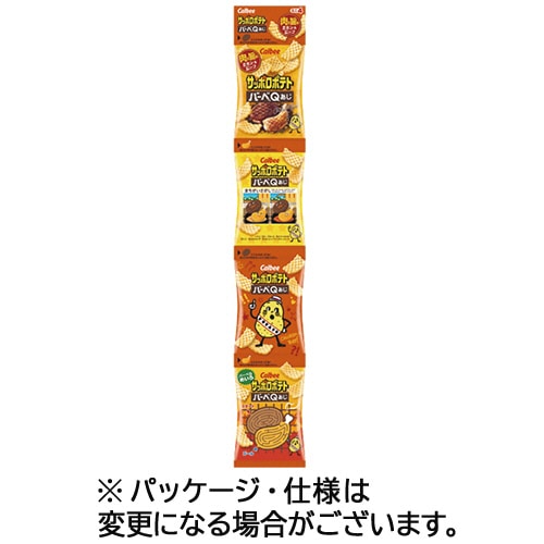 カルビー サッポロポテト バーベQあじ ミニ4 36g(9g×4袋)/パック 1セット(10パック)(ご注文単位1セット)【直送品】