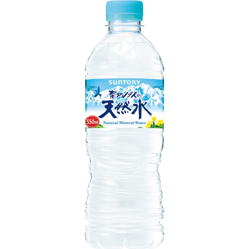 サントリー　天然水　550ml　ペットボトル　1セット（48本：24本×2ケース）（ご注文単位1セット）【直送品】