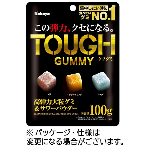 カバヤ タフグミ 100g/パック 1セット(6パック)(ご注文単位1セット)【直送品】