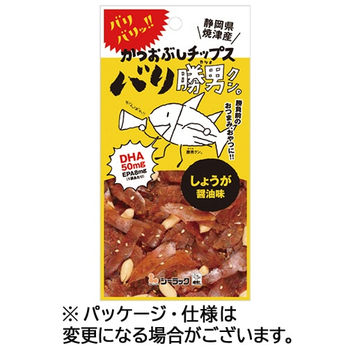 シーラック バリ勝男クン。グイっとひといき編 しょうが醤油味 17g 1セット(10袋)(ご注文単位1セット)【直送品】