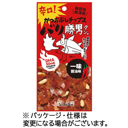 シーラック バリ勝男クン。辛いけどウマイ編 一味醤油味 17g 1セット(10袋)(ご注文単位1セット)【直送品】