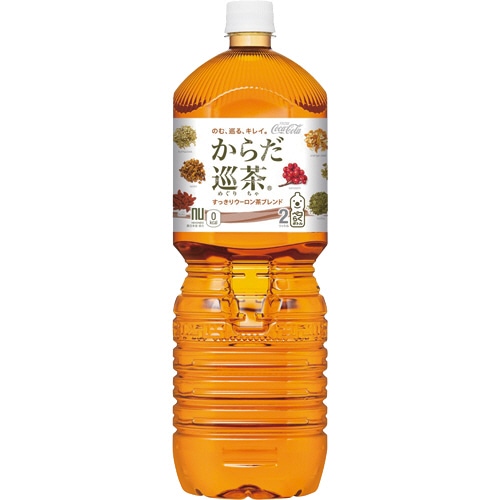コカ・コーラ　からだ巡茶　2L　ペットボトル　1セット（12本：6本×2ケース）（ご注文単位1セット）【直送品】