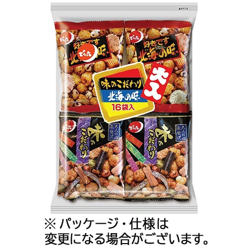 でん六 大入 16袋ペアパック 1セット(48袋:各8袋×3パック)(ご注文単位1セット)【直送品】