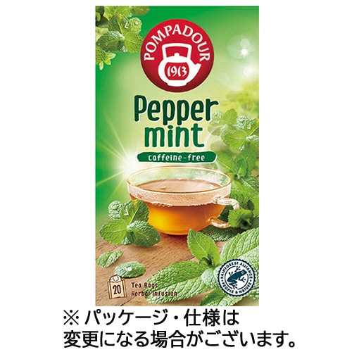 ポンパドール　ハーブティー　ペパーミント　1セット（60バッグ：20バッグ×3箱）（ご注文単位1セット）【直送品】