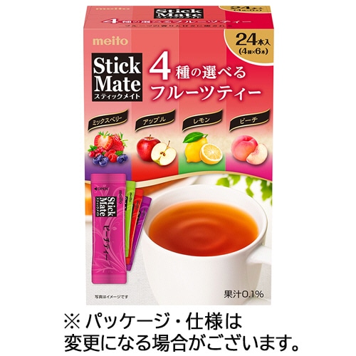 名糖 スティックメイト フルーツティーアソート 1セット(72本:24本×3箱)(ご注文単位1セット)【直送品】