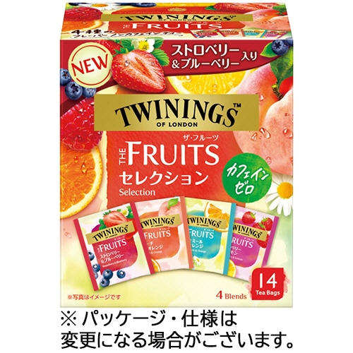 片岡物産 トワイニング ザ・フルーツ セレクション 14バッグ/パック※軽（ご注文単位1パック）【直送品】