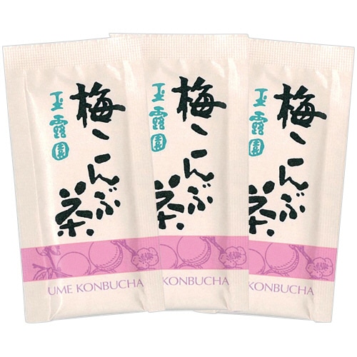 玉露園 梅こんぶ茶 2g/袋 100袋/パック※軽（ご注文単位1パック）【直送品】