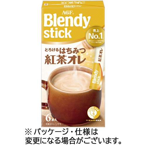 味の素AGF ブレンディ スティック とろけるはちみつ紅茶オレ 6本/パック※軽(ご注文単位1パック)【直送品】