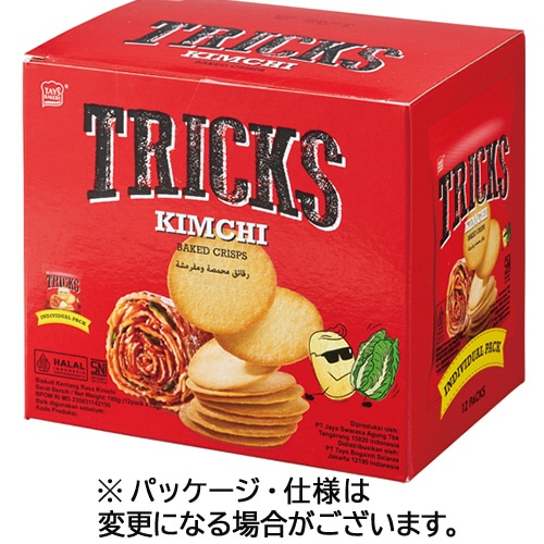 ドーバーフィールド ファーイースト トリックス ベイクドチップス キムチ味 15g/袋 1箱(12袋)/個※軽（ご注文単位1個）【直送品】