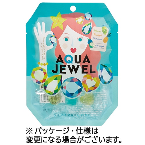 野州たかむら 宝石型キャンディ AQUA JEWEL アクア ジュエル 40g /パック※軽(ご注文単位1パック)【直送品】