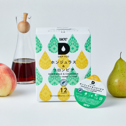 UCC DRIP POD ドリップポッド ホンジュラス&コロンビア 12杯/パック※軽(ご注文単位1パック)【直送品】