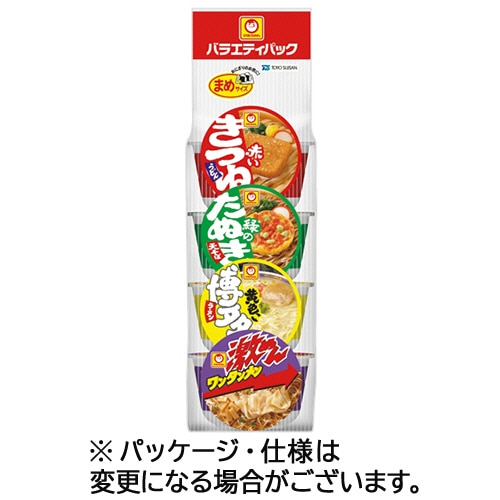 東洋水産 まめバラエティパック(東) 4種 1セット(24食:4食×6パック)/ケース※軽（ご注文単位1ケース）【直送品】