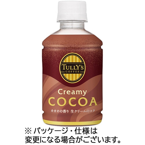 伊藤園 タリーズ クリーミーココア 260mL ペットボトル 1セット(48本:24本×2ケース)/セット※軽（ご注文単位1セット）【直送品】